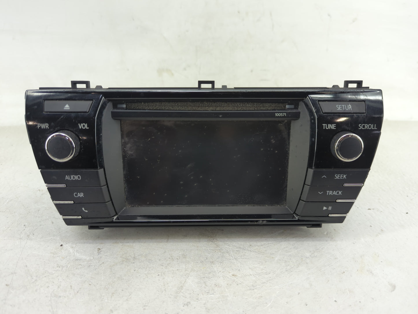 2015-2016 Toyota Corolla Radio AM FM Cd Player Receiver Replacement P/N:86140-02470 Fits Fits 2015 2016 OEM Used Auto Parts 