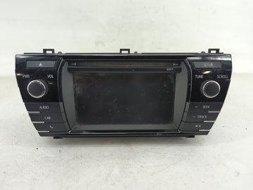 2015-2016 Toyota Corolla Radio AM FM Cd Player Receiver Replacement P/N:86140-02470 Fits Fits 2015 2016 OEM Used Auto Parts 