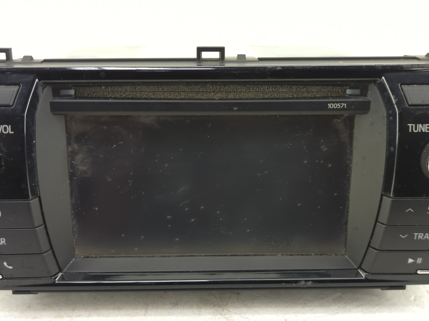2015-2016 Toyota Corolla Radio AM FM Cd Player Receiver Replacement P/N:86140-02470 Fits Fits 2015 2016 OEM Used Auto Parts 