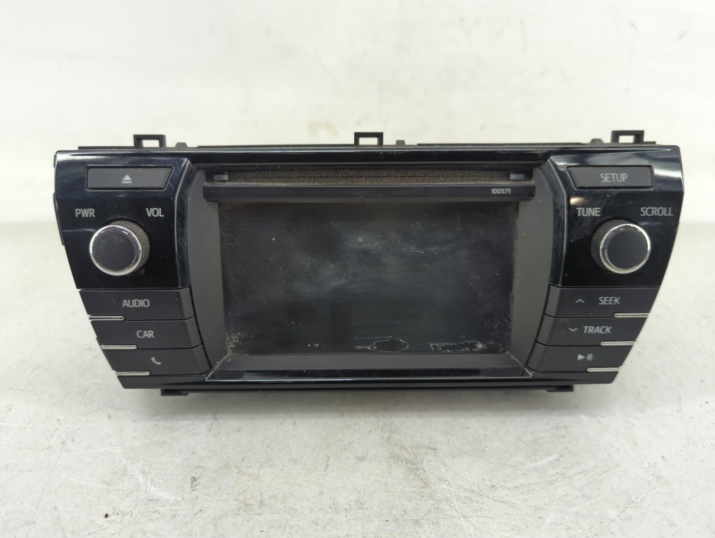 2015-2016 Toyota Corolla Radio AM FM Cd Player Receiver Replacement P/N:86140-02470 Fits Fits 2015 2016 OEM Used Auto Parts 