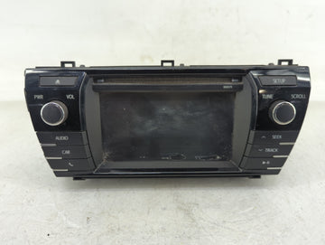 2015-2016 Toyota Corolla Radio AM FM Cd Player Receiver Replacement P/N:86140-02470 Fits Fits 2015 2016 OEM Used Auto Parts 