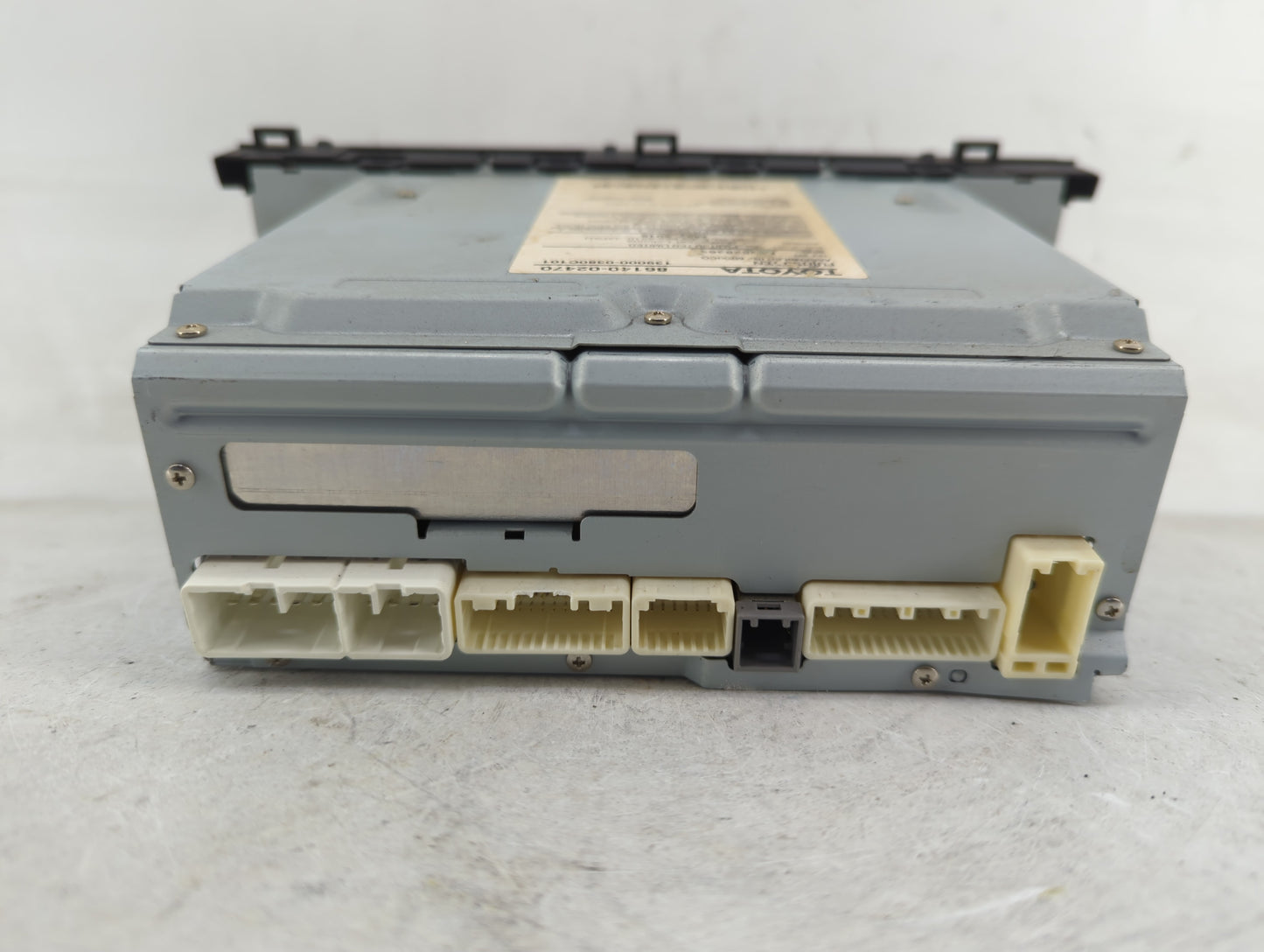 2015-2016 Toyota Corolla Radio AM FM Cd Player Receiver Replacement P/N:86140-02470 Fits Fits 2015 2016 OEM Used Auto Parts 