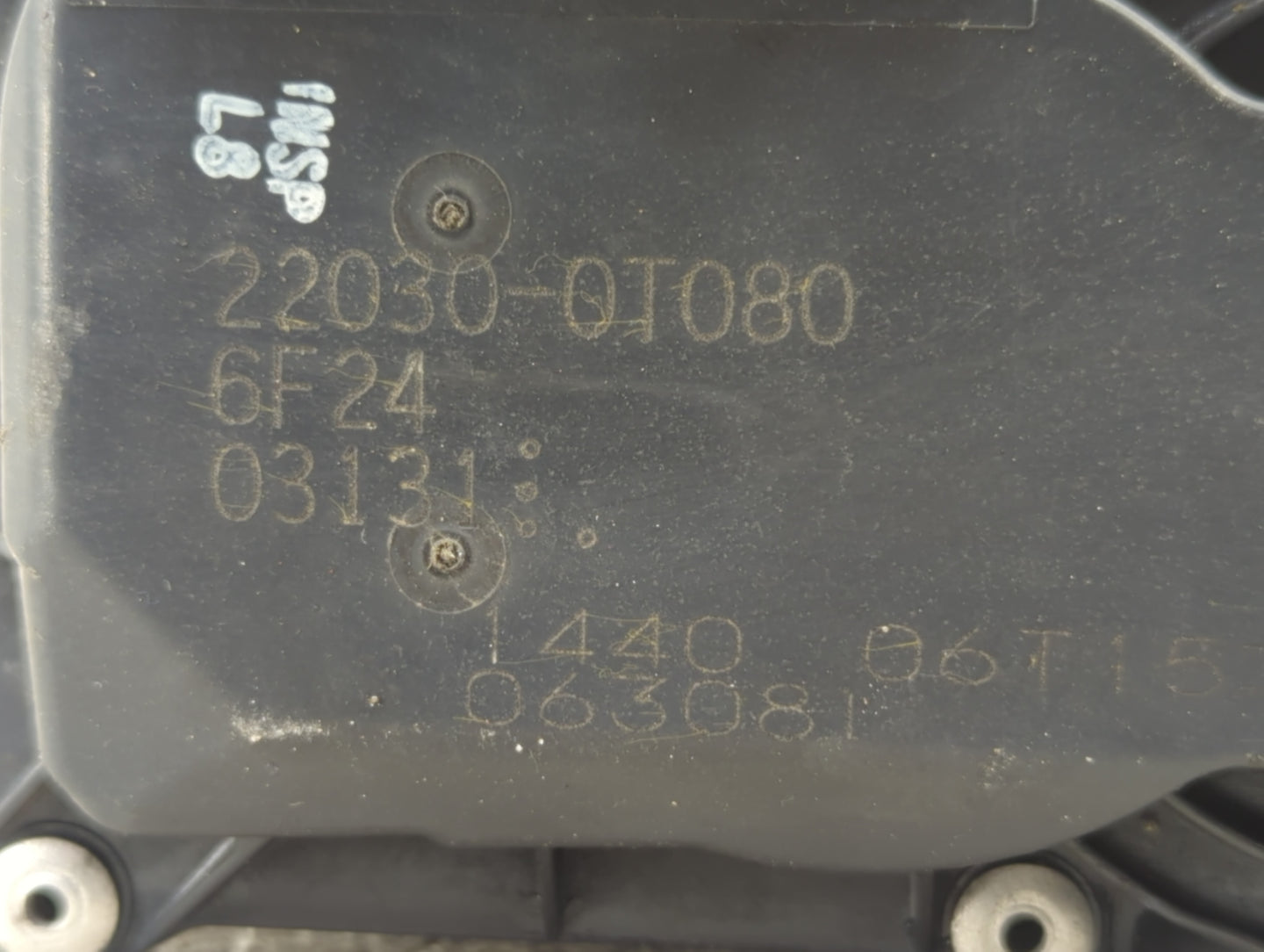 2011-2019 Toyota Corolla Throttle Body P/N:22030-0T080 Fits Fits 2011 2012 2013 2014 2015 2016 2017 2018 2019 OEM Used Auto 