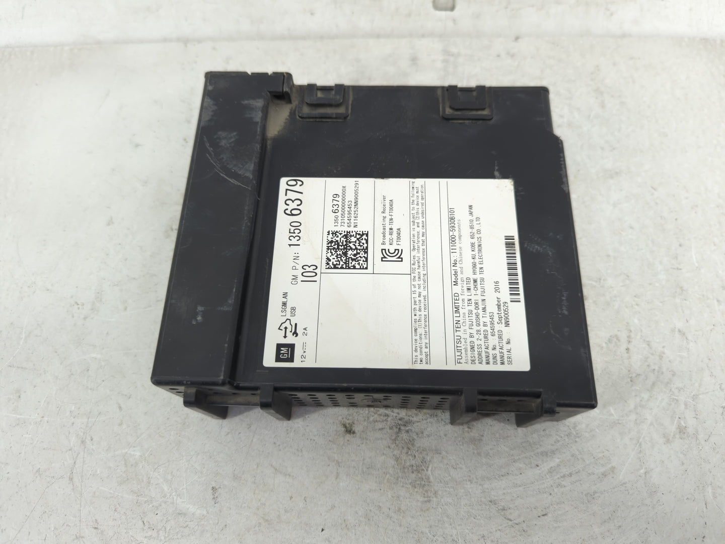 2014-2019 Toyota Corolla Radio AM FM Cd Player Receiver Replacement P/N:13506379 Fits Fits 2014 2015 2016 2017 2018 2019 202