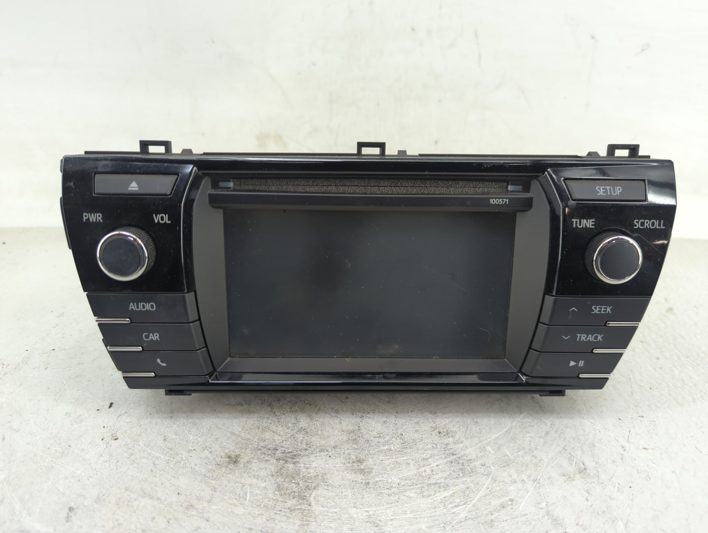 2015-2016 Toyota Corolla Radio AM FM Cd Player Receiver Replacement P/N:86140-02470 Fits Fits 2015 2016 OEM Used Auto Parts 