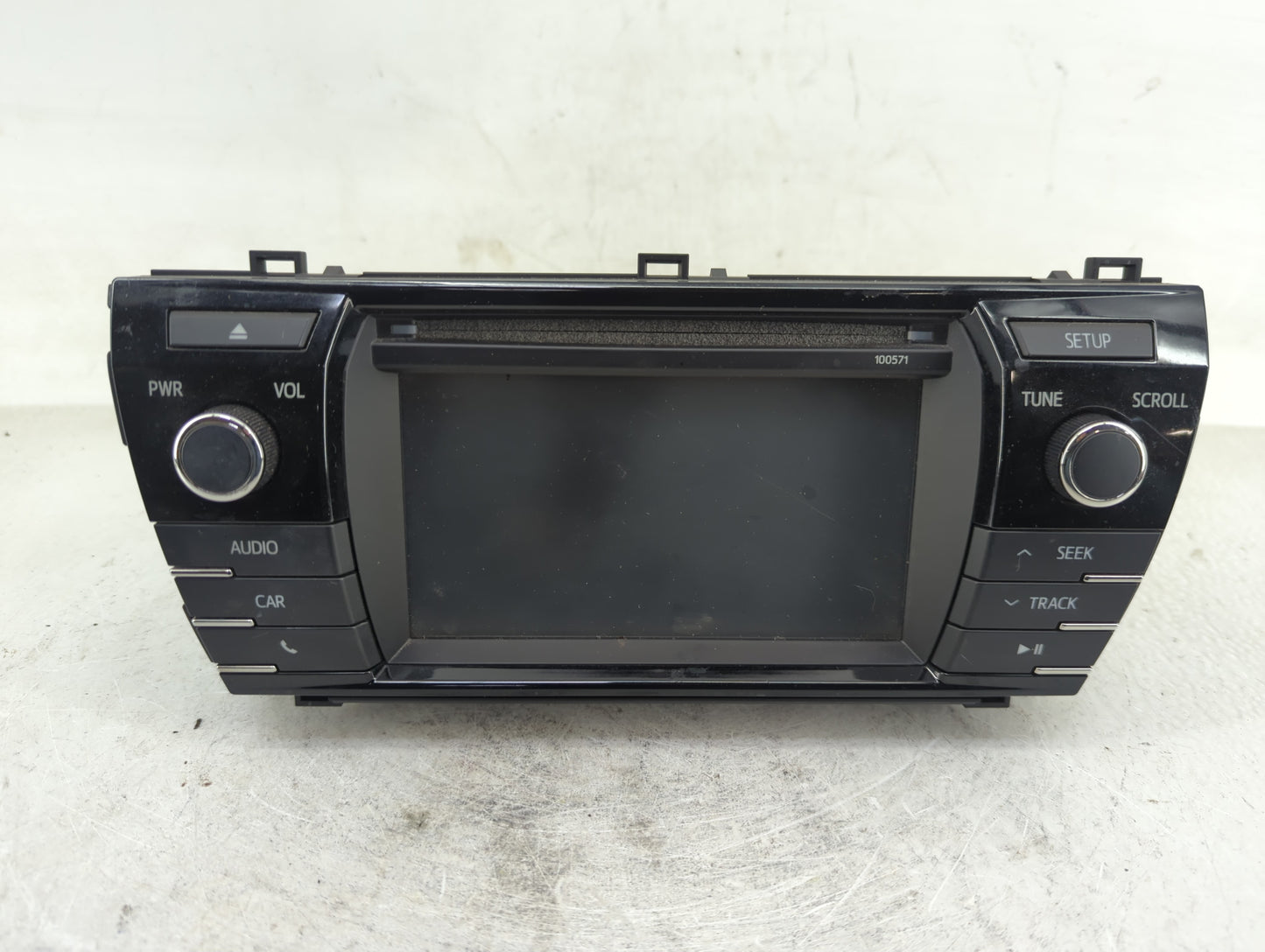2015-2016 Toyota Corolla Radio AM FM Cd Player Receiver Replacement P/N:86140-02470 Fits Fits 2015 2016 OEM Used Auto Parts 
