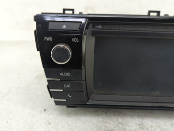2015-2016 Toyota Corolla Radio AM FM Cd Player Receiver Replacement P/N:86140-02470 Fits Fits 2015 2016 OEM Used Auto Parts