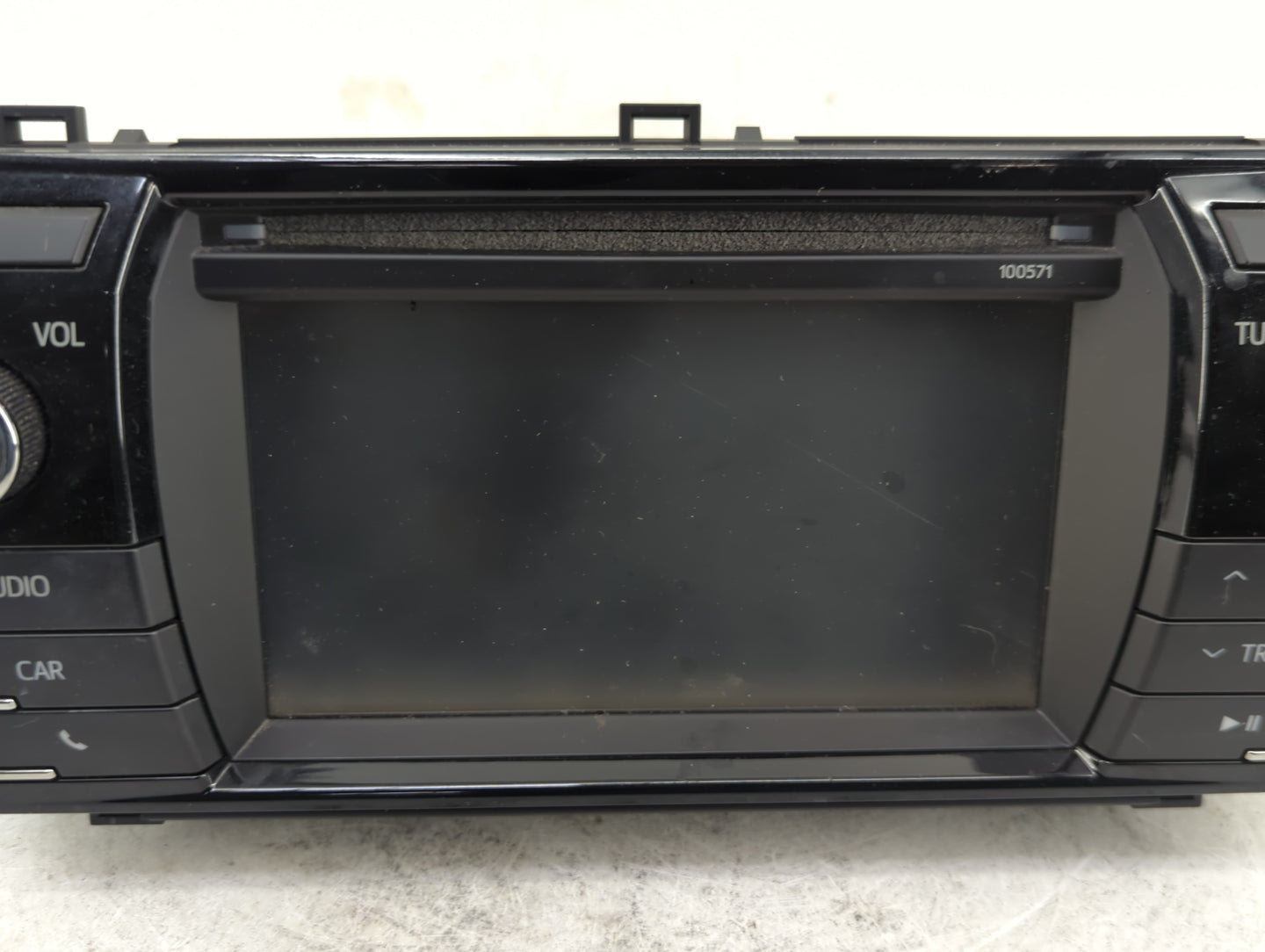2015-2016 Toyota Corolla Radio AM FM Cd Player Receiver Replacement P/N:86140-02470 Fits Fits 2015 2016 OEM Used Auto Parts 