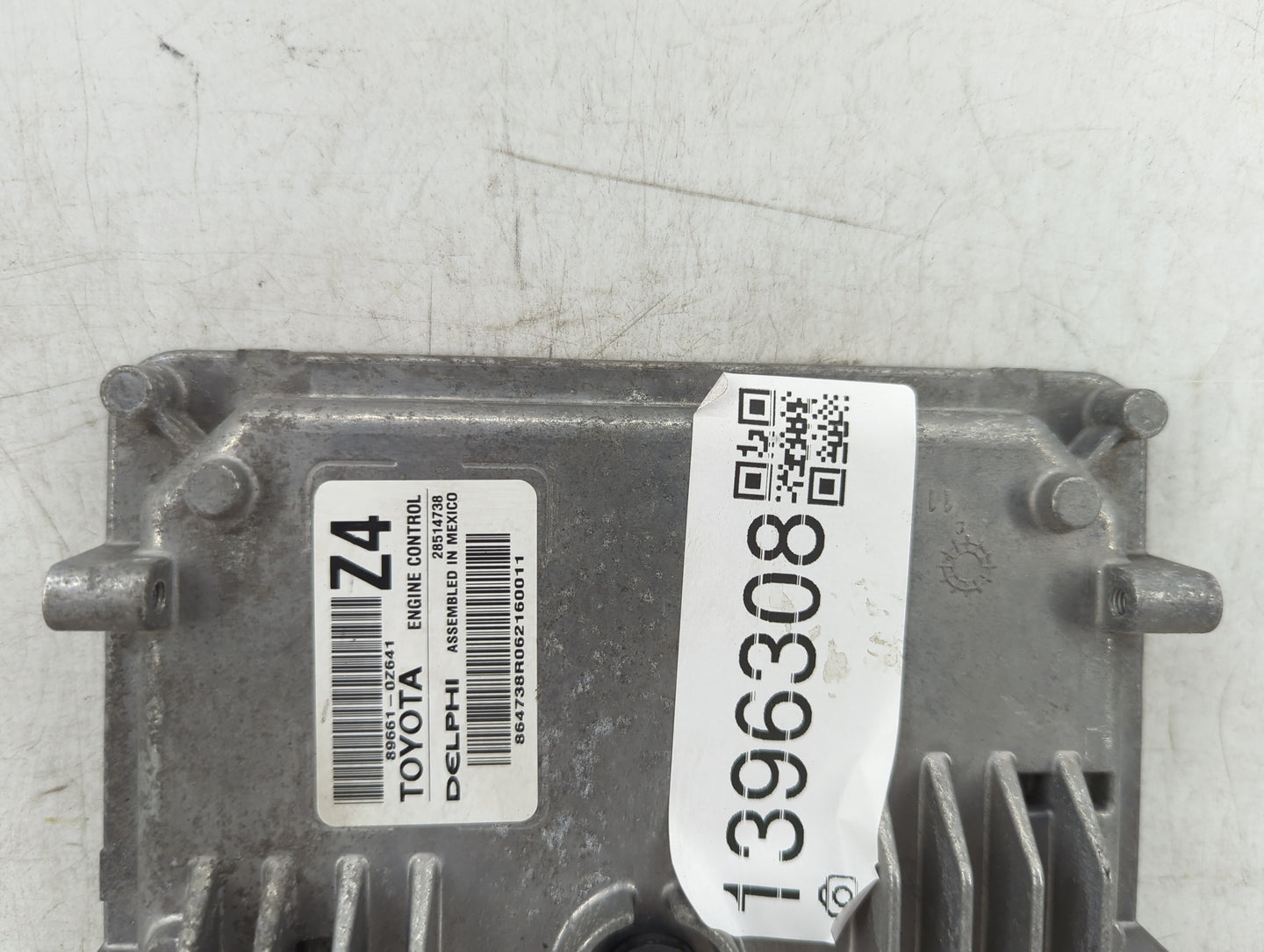 2015-2016 Toyota Corolla PCM Engine Control Computer ECU ECM PCU OEM P/N:89661-0Z641 Fits Fits 2015 2016 OEM Used Auto Parts