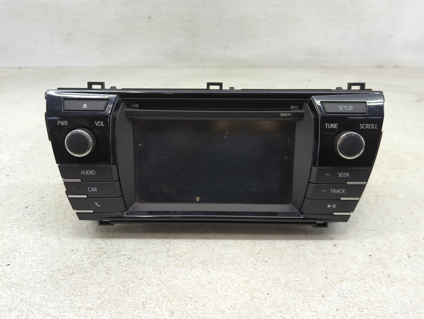 2015-2016 Toyota Corolla Radio AM FM Cd Player Receiver Replacement P/N:86140-02470 Fits Fits 2015 2016 OEM Used Auto Parts 