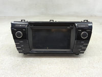 2015-2016 Toyota Corolla Radio AM FM Cd Player Receiver Replacement P/N:86140-02470 Fits Fits 2015 2016 OEM Used Auto Parts 