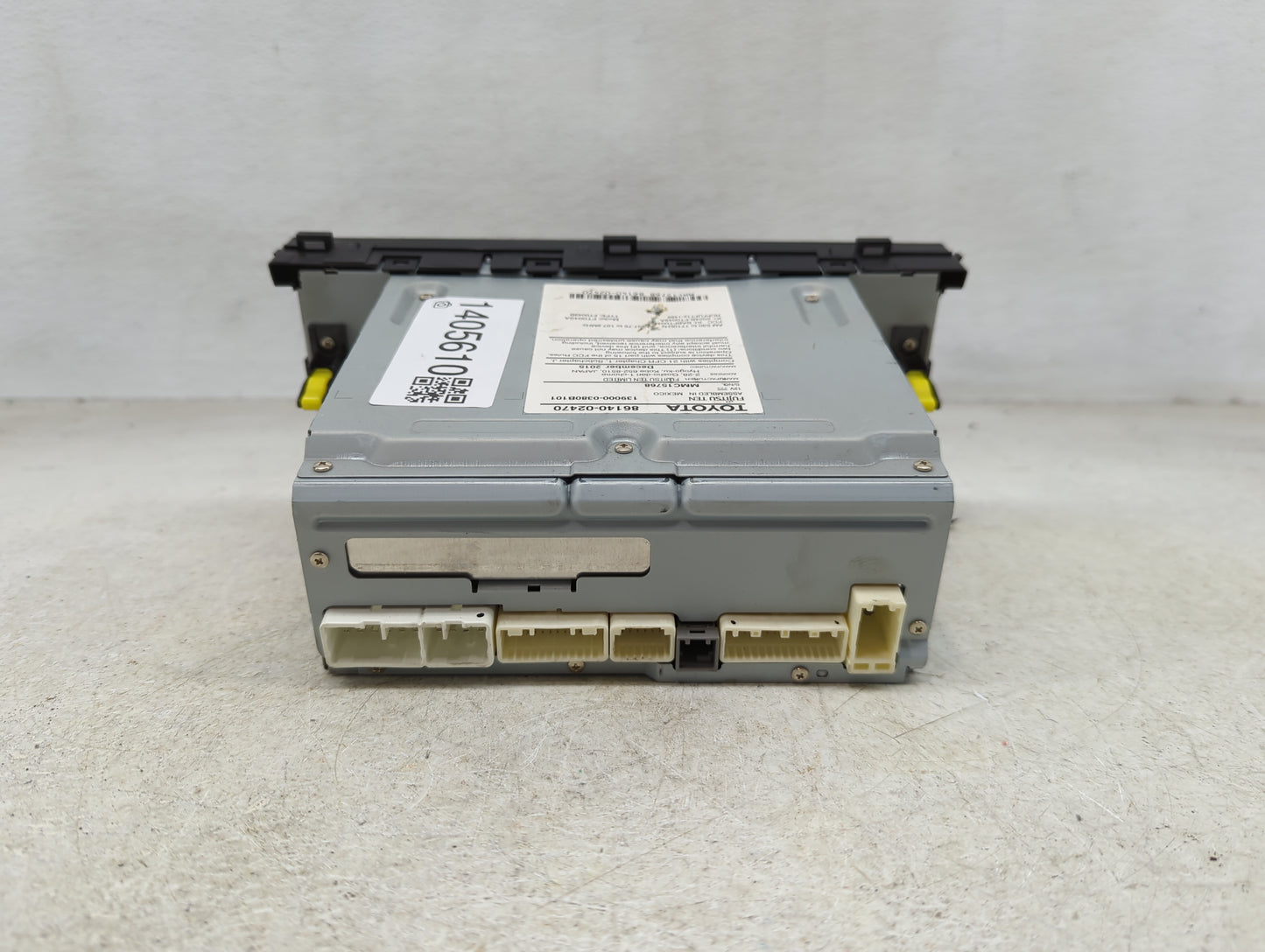2015-2016 Toyota Corolla Radio AM FM Cd Player Receiver Replacement P/N:86140-02470 Fits Fits 2015 2016 OEM Used Auto Parts 