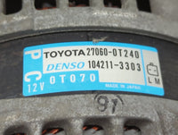 2014-2019 Toyota Corolla Alternator Replacement Generator Charging Assembly Engine OEM P/N:27060-0T240 Fits OEM Used Auto Pa