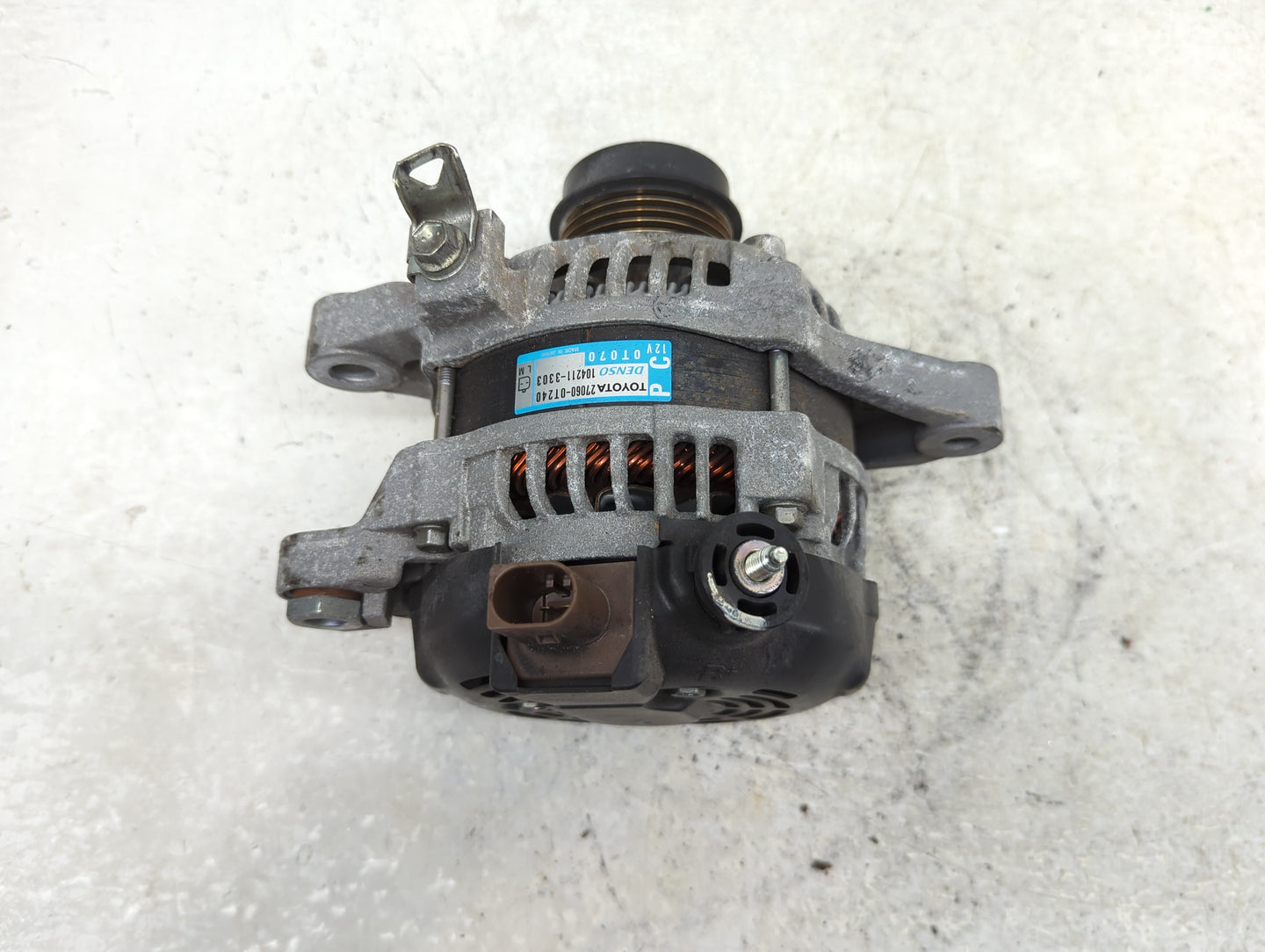 2014-2019 Toyota Corolla Alternator Replacement Generator Charging Assembly Engine OEM P/N:104211-3303 27060-0T240 Fits OEM 