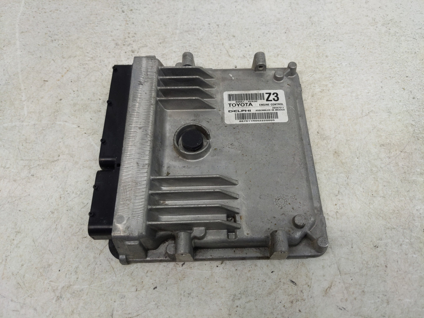 2015-2016 Toyota Corolla PCM Engine Control Computer ECU ECM PCU OEM P/N:89661-0Z630 Fits Fits 2015 2016 OEM Used Auto Parts