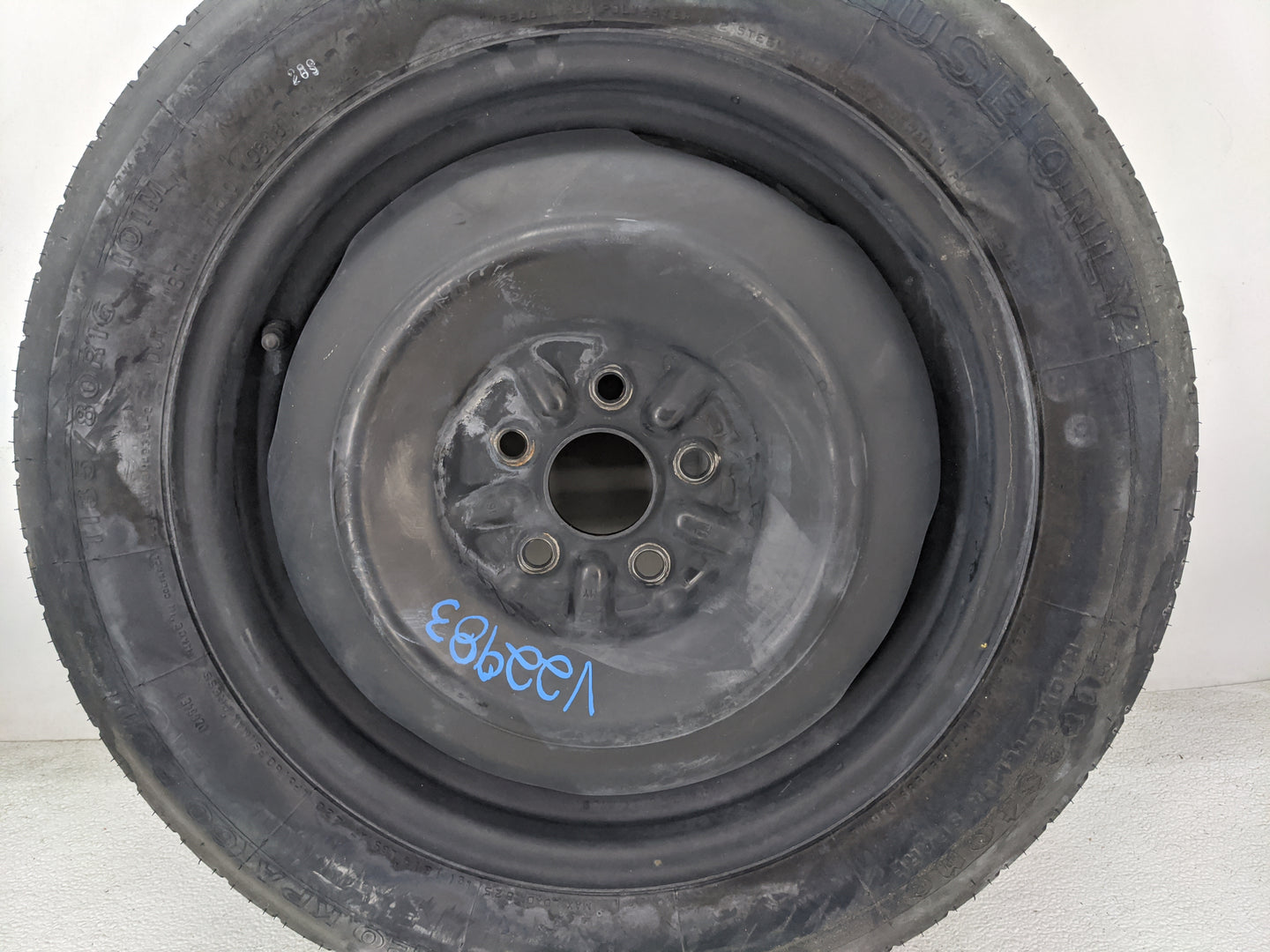 2003-2020 Toyota Corolla Spare Donut Tire Wheel Rim Oem - Oemusedautoparts1.com