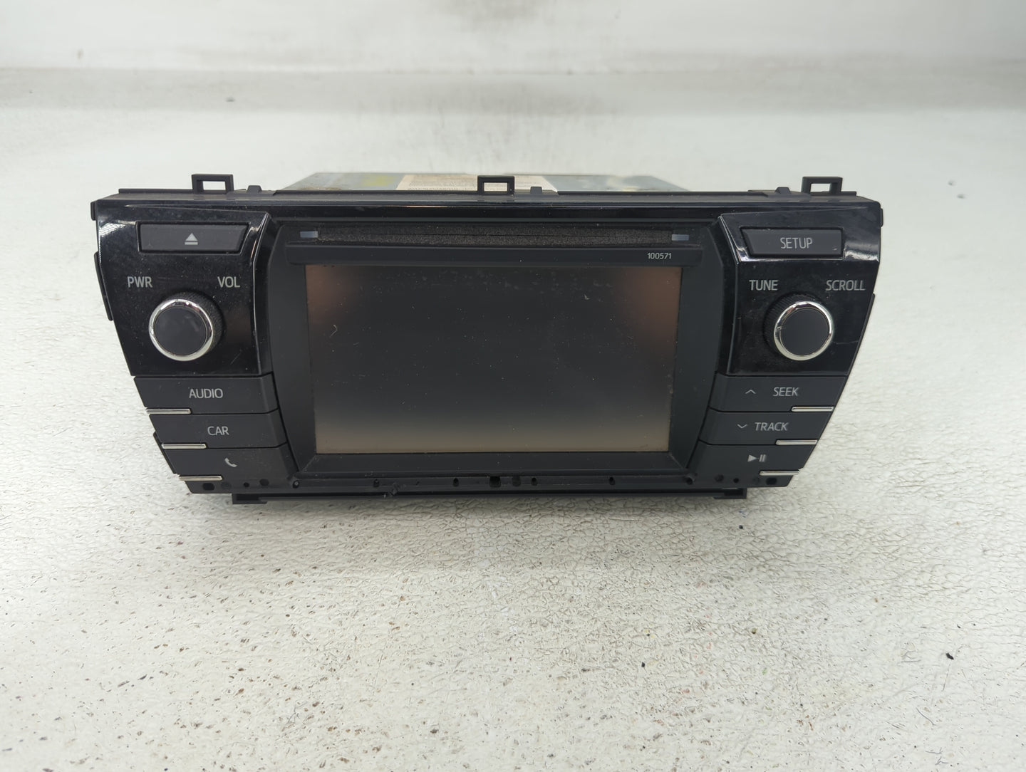2014-2019 Toyota Corolla Radio AM FM Cd Player Receiver Replacement P/N:86140-02470 Fits OEM Used Auto Parts - Oemusedautopa