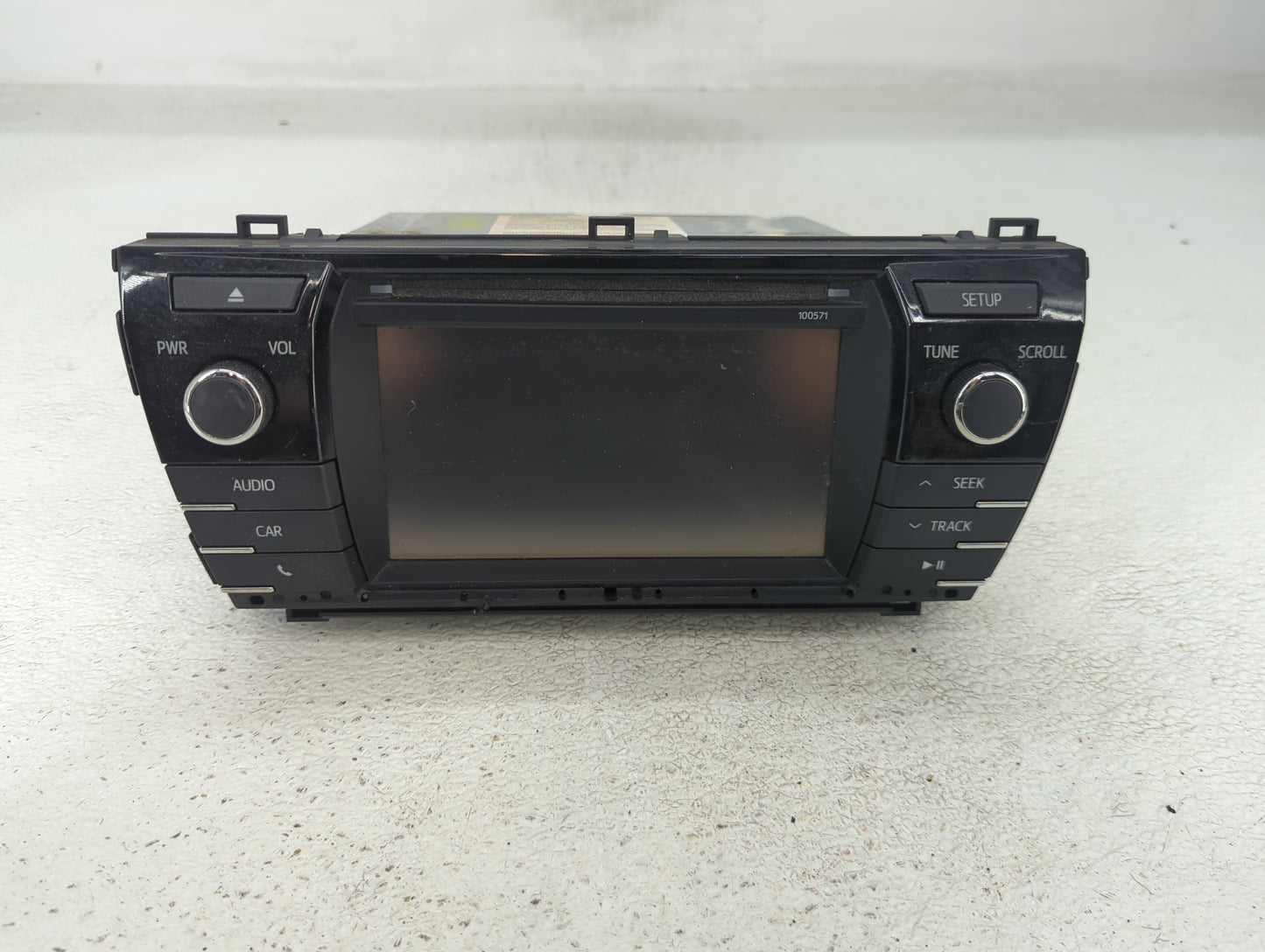 2014-2019 Toyota Corolla Radio AM FM Cd Player Receiver Replacement P/N:86140-02470 Fits OEM Used Auto Parts - Oemusedautopa