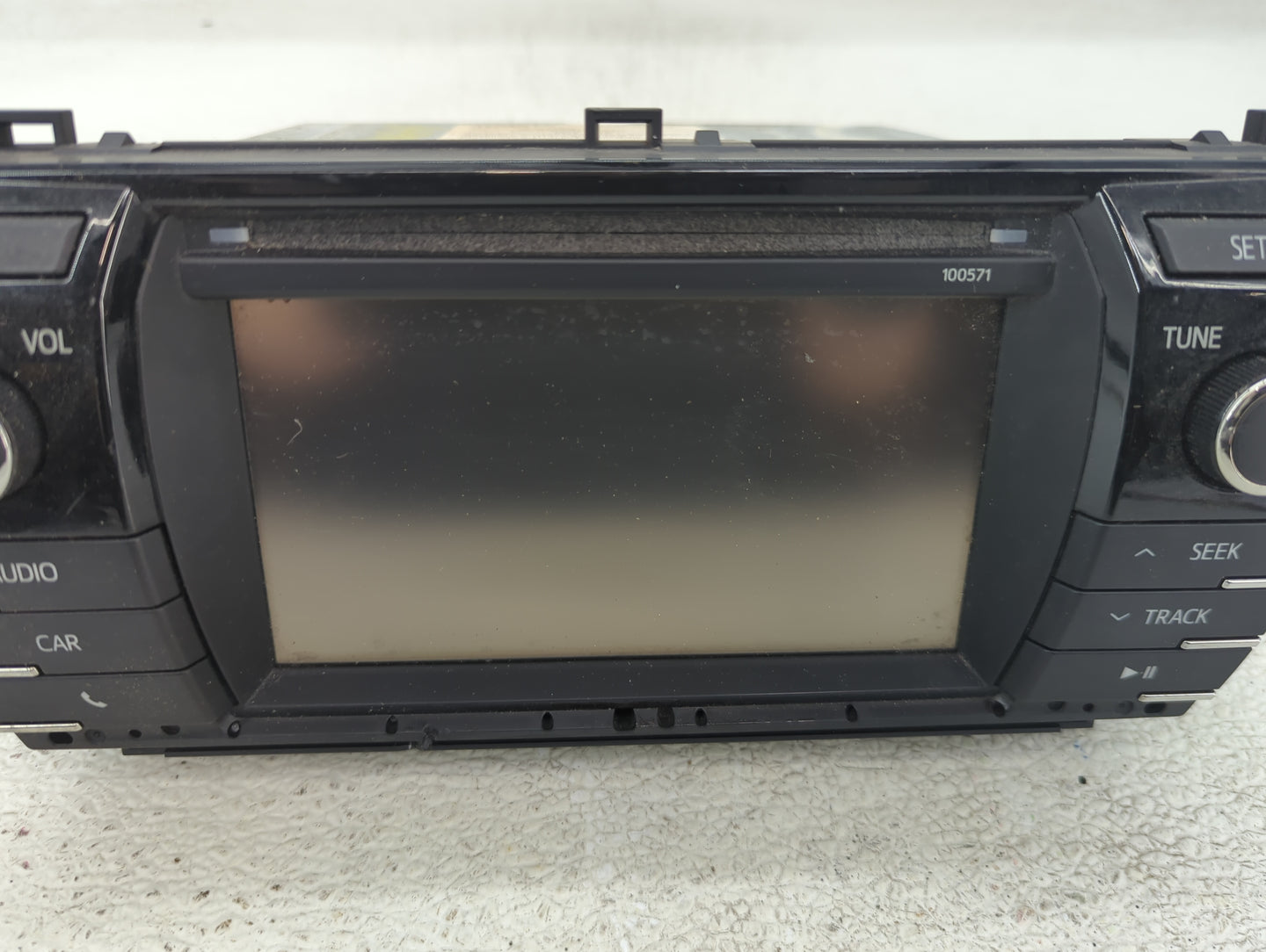 2014-2019 Toyota Corolla Radio AM FM Cd Player Receiver Replacement P/N:86140-02470 Fits OEM Used Auto Parts - Oemusedautopa
