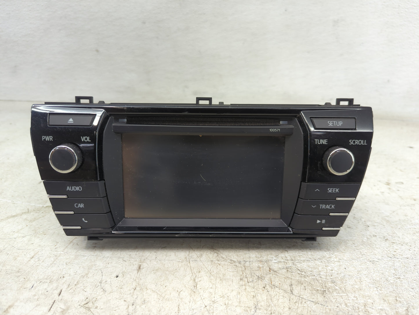 2015-2016 Toyota Corolla Radio AM FM Cd Player Receiver Replacement P/N:86140-02470 139000-0380B101, MM936009 Fits Fits 2015