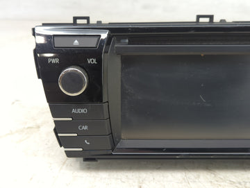 2015-2016 Toyota Corolla Radio AM FM Cd Player Receiver Replacement P/N:86140-02470 139000-0380B101, MM936009 Fits Fits 2015 2016 OEM Used Auto Parts