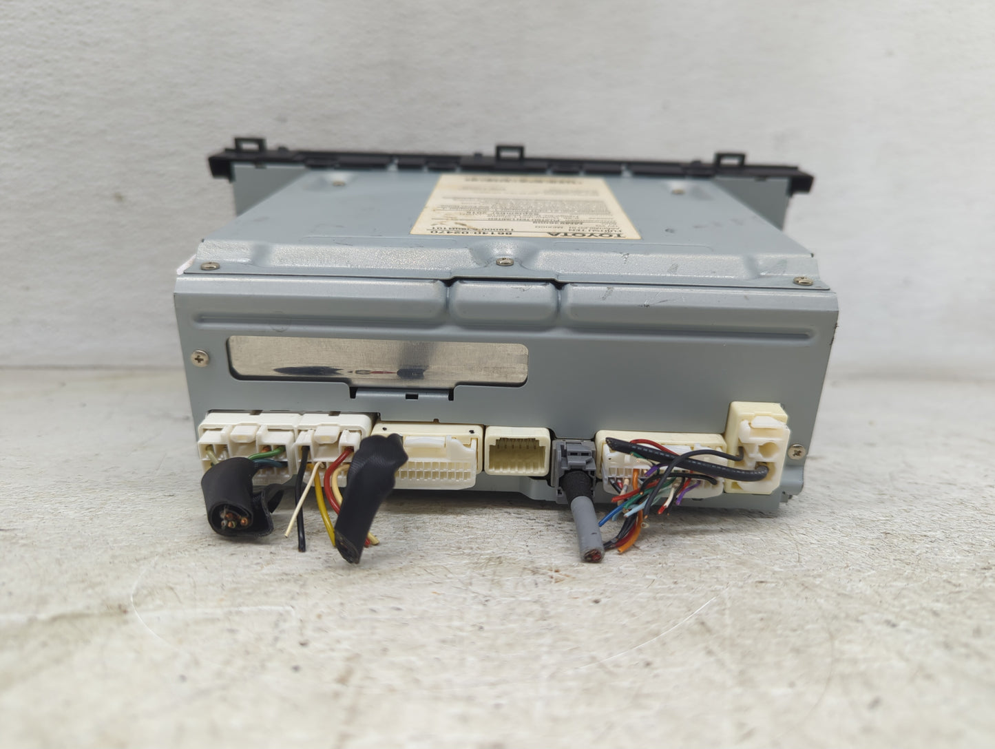 2015-2016 Toyota Corolla Radio AM FM Cd Player Receiver Replacement P/N:86140-02470 139000-0380B101, MM936009 Fits Fits 2015