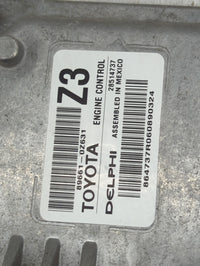 2015-2016 Toyota Corolla PCM Engine Control Computer ECU ECM PCU OEM P/N:28514737 89661-0Z631 Fits Fits 2015 2016 OEM Used A