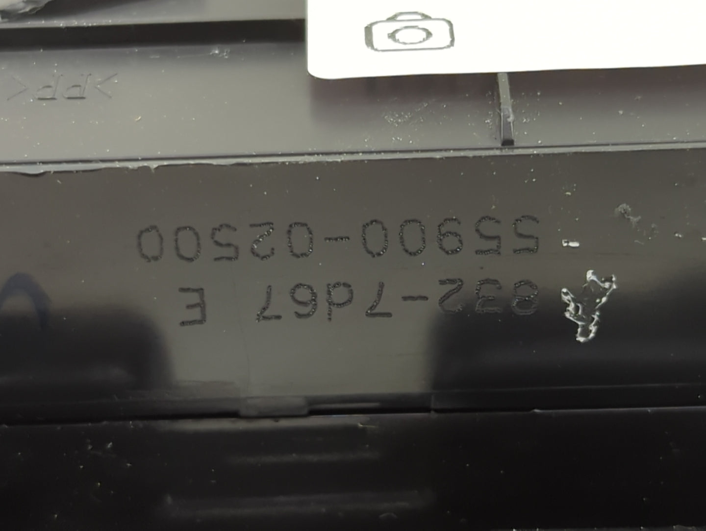 2014-2019 Toyota Corolla Climate Control Module Temperature AC/Heater Replacement P/N:55900-02500 832-7d67 Fits OEM Used Aut