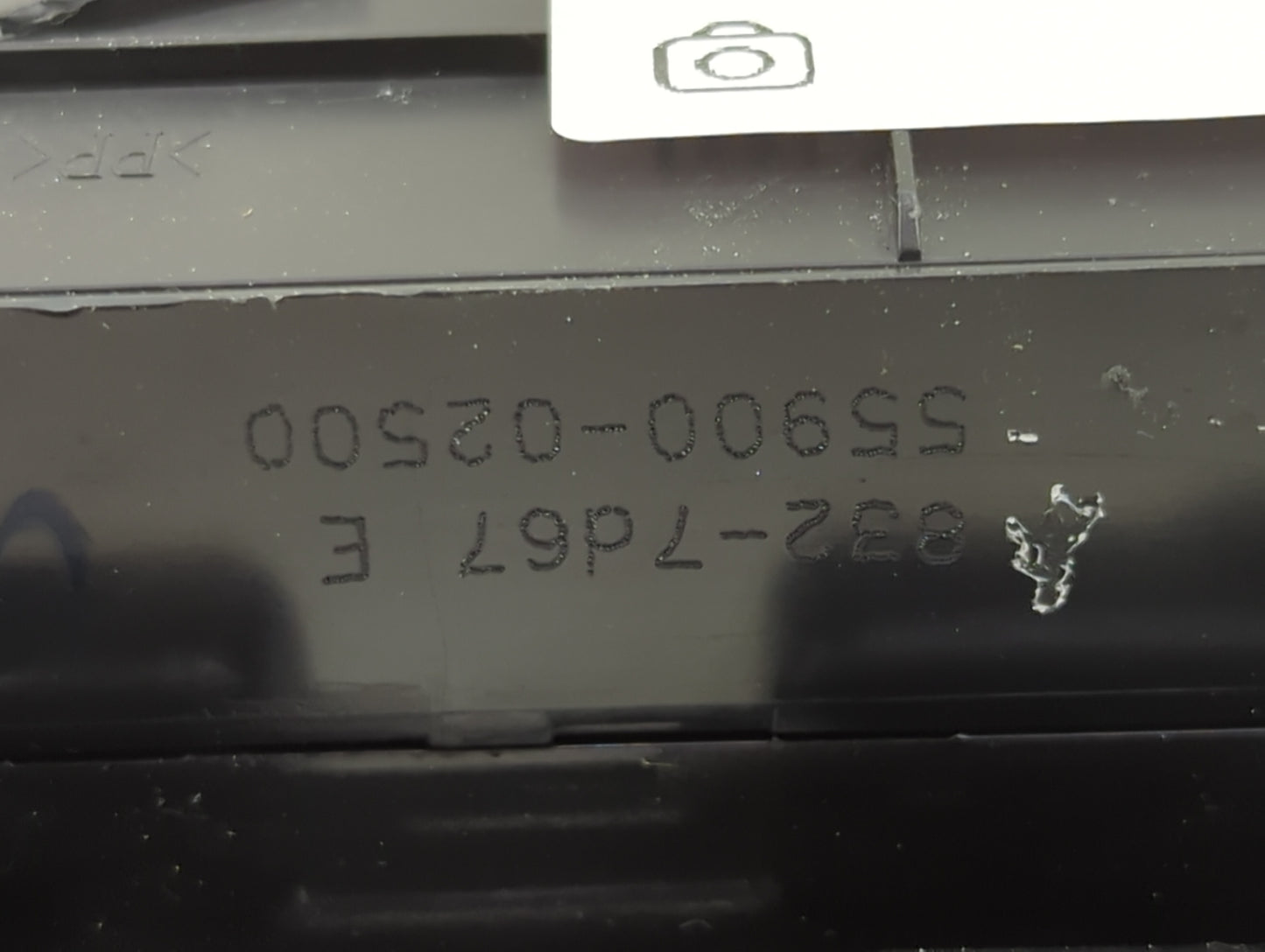 2014-2019 Toyota Corolla Climate Control Module Temperature AC/Heater Replacement P/N:55900-02500 832-7d67 Fits OEM Used Aut