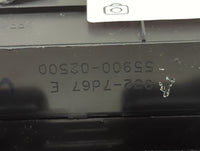 2014-2019 Toyota Corolla Climate Control Module Temperature AC/Heater Replacement P/N:55900-02500 832-7d67 Fits OEM Used Aut