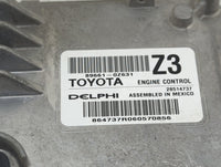 2016 Toyota Corolla PCM Engine Control Computer ECU ECM PCU OEM P/N:89661-0Z631 28514737 Fits OEM Used Auto Parts - Oemuseda