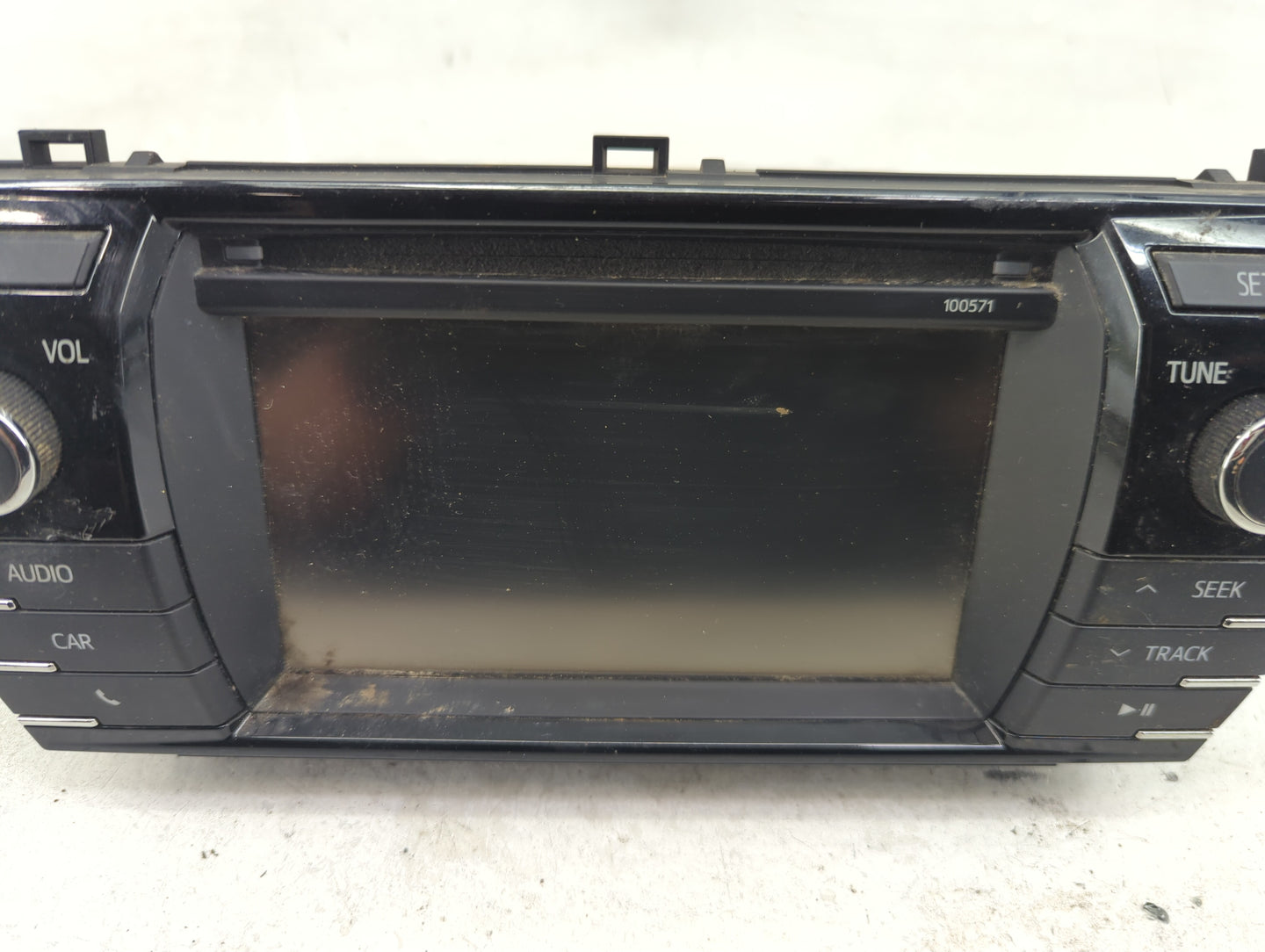 2015-2016 Toyota Corolla Radio AM FM Cd Player Receiver Replacement P/N:86140-02470 Fits Fits 2015 2016 OEM Used Auto Parts 