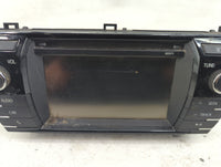 2015-2016 Toyota Corolla Radio AM FM Cd Player Receiver Replacement P/N:86140-02470 Fits Fits 2015 2016 OEM Used Auto Parts 