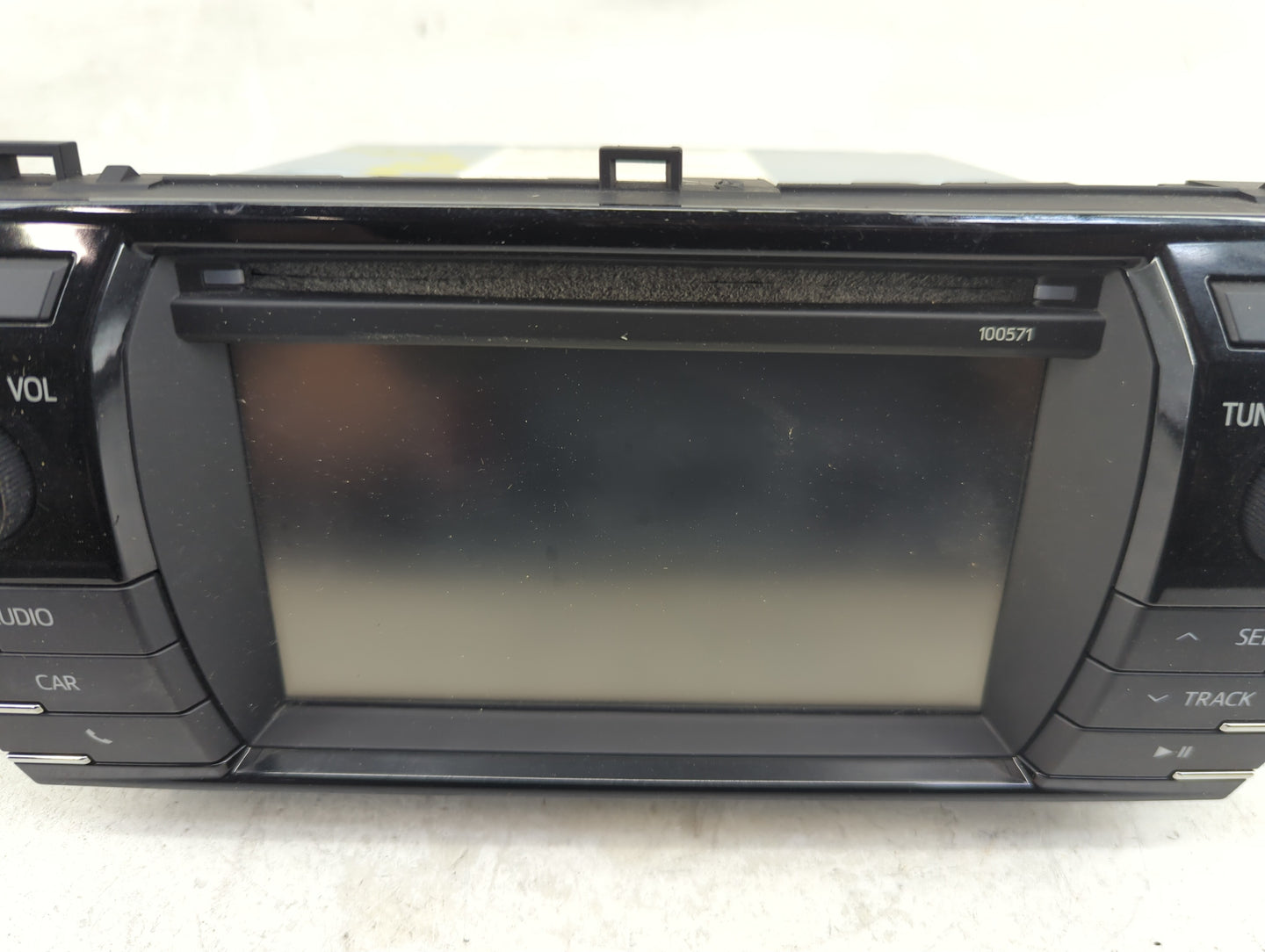 2014-2019 Toyota Corolla Radio AM FM Cd Player Receiver Replacement P/N:86140-02470 Fits OEM Used Auto Parts - Oemusedautopa