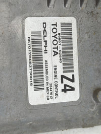 2015-2016 Toyota Corolla PCM Engine Control Computer ECU ECM PCU OEM P/N:89661-0Z640 28447012 Fits Fits 2015 2016 OEM Used A
