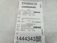 2014-2016 Toyota Corolla Climate Control Module Temperature AC/Heater Replacement Fits Fits 2014 2015 2016 OEM Used Auto Par