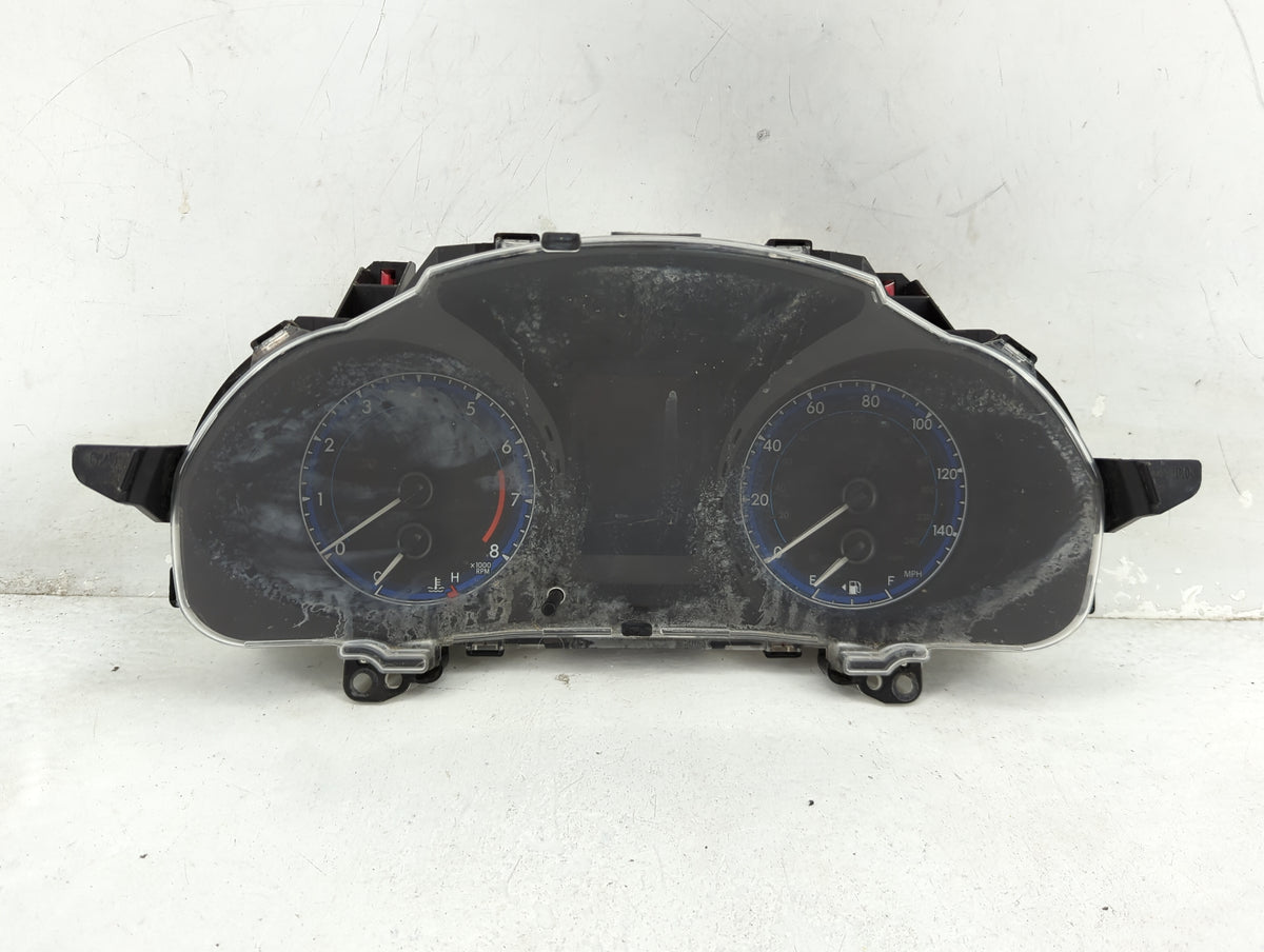2016 Toyota Corolla Instrument Cluster Speedometer Gauges P/N:83800-0ZX51-00 TN157570-2691 Miles: Fits OEM Used Auto Parts -