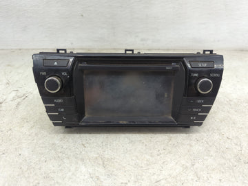 2015-2016 Toyota Corolla Radio AM FM Cd Player Receiver Replacement P/N:86140-02470 139000-0380D101, 100571 Fits Fits 2015 2