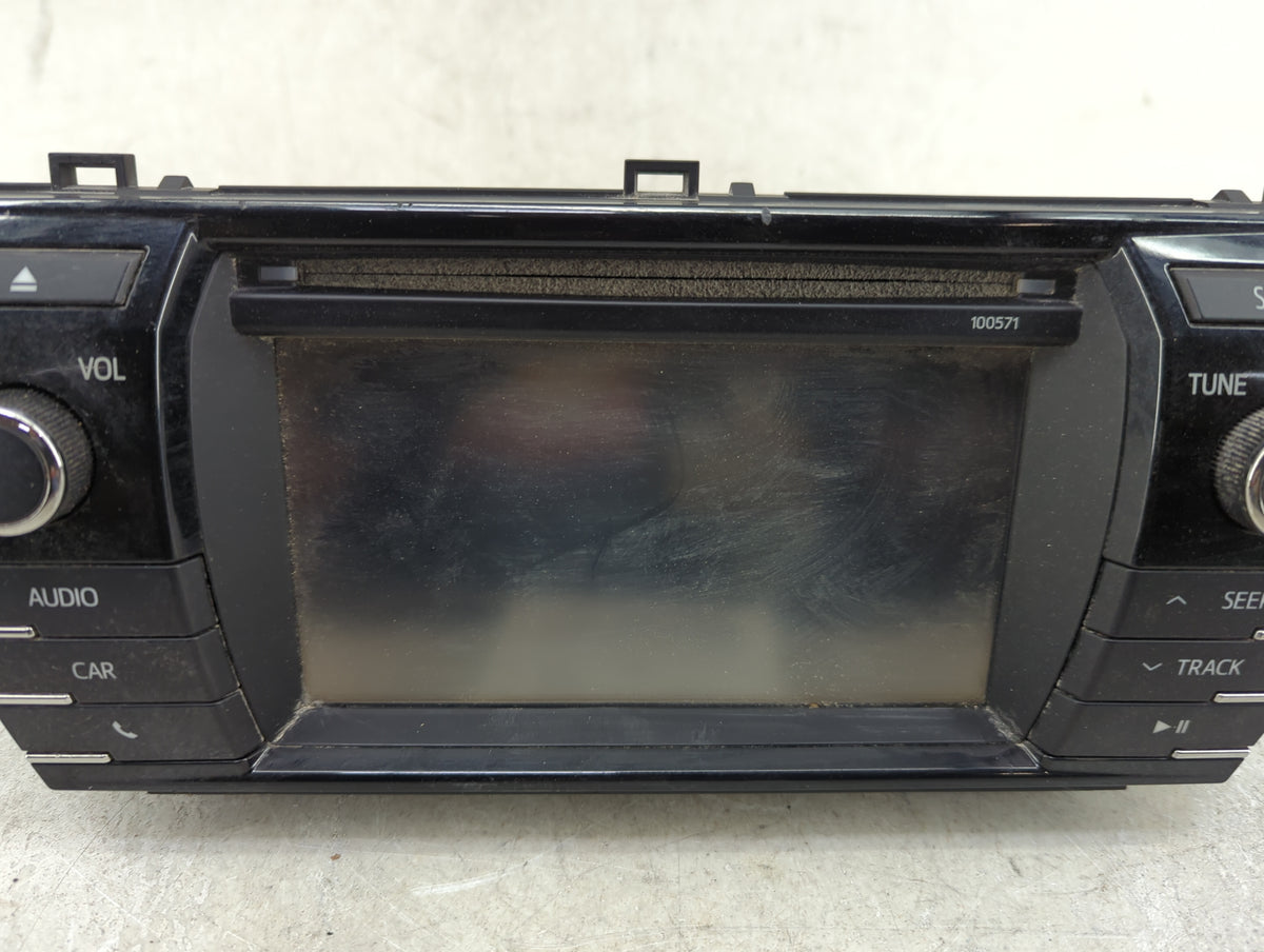 2015-2016 Toyota Corolla Information Radio Display Screen - Oemusedautoparts1.com