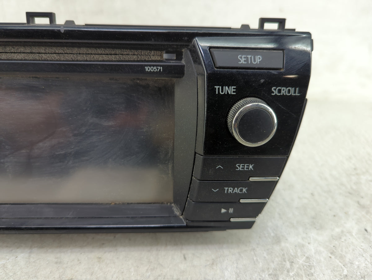 2015-2016 Toyota Corolla Information Radio Display Screen - Oemusedautoparts1.com