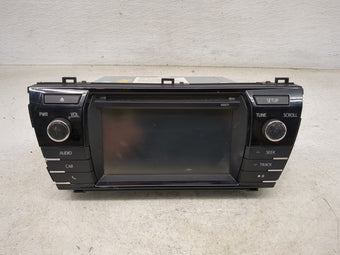 compare product 2015-2016 Toyota Corolla Radio AM FM Cd Player Receiver Replacement P/N:86140-02470 139000-0380B101 Fits Fits 2015 2016 OEM Used Auto Parts