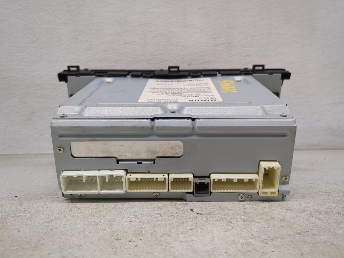 2015-2016 Toyota Corolla Radio AM FM Cd Player Receiver Replacement P/N:86140-02470 139000-0380B101 Fits 2015 2016 OEM Used 