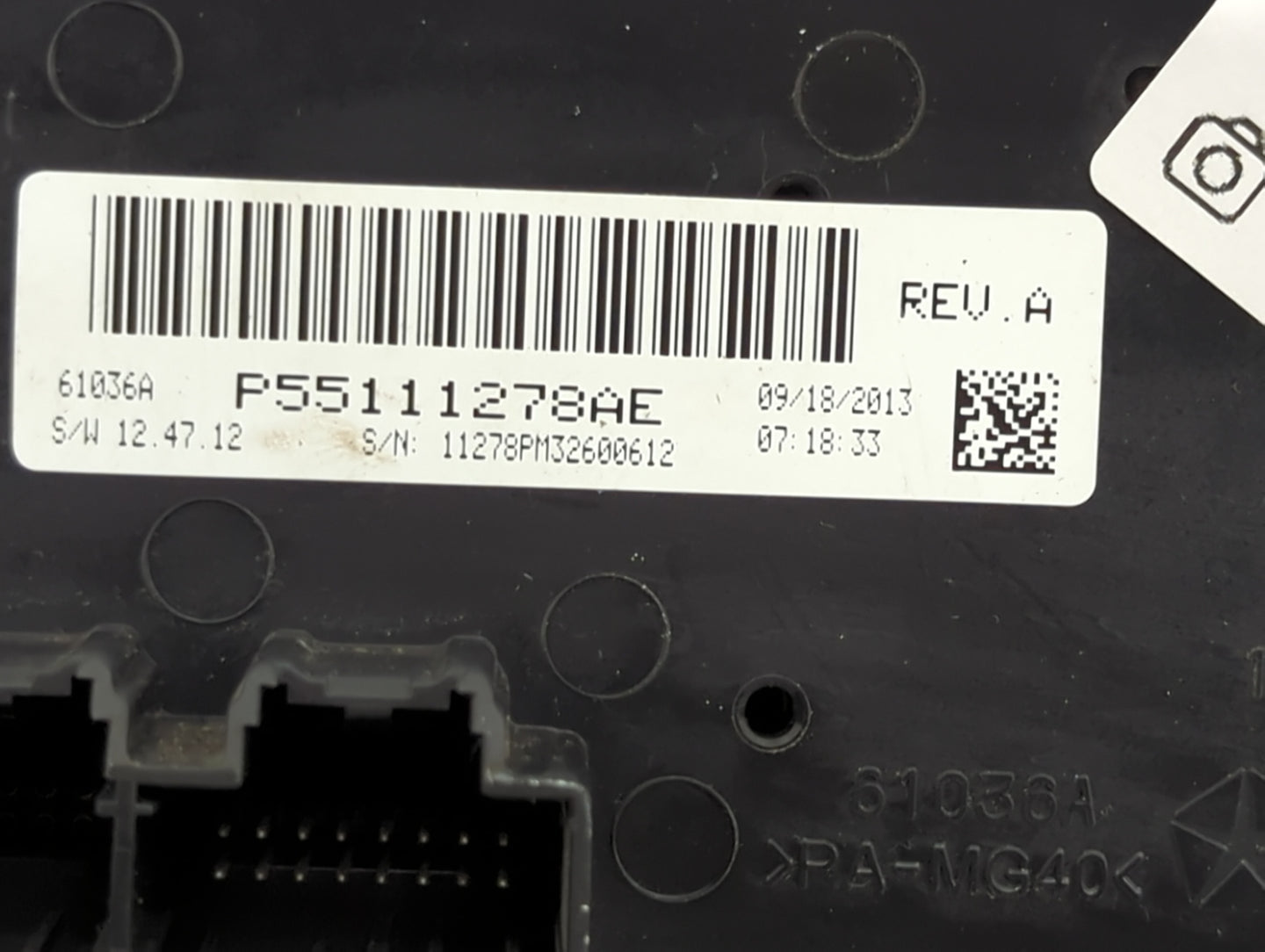 2014-2016 Toyota Corolla Climate Control Module Temperature AC/Heater Replacement P/N:P55111278AE Fits Fits 2014 2015 2016 O