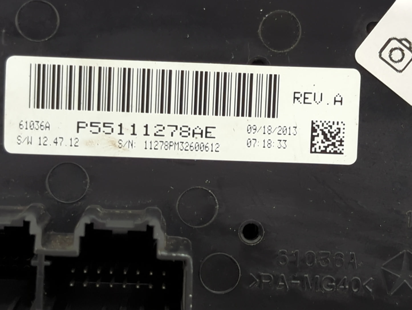 2014-2016 Toyota Corolla Climate Control Module Temperature AC/Heater Replacement P/N:P55111278AE Fits Fits 2014 2015 2016 O