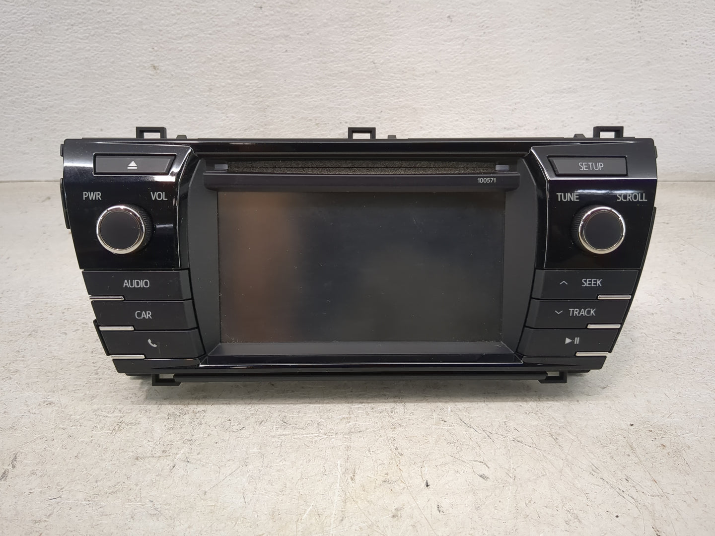2015-2016 Toyota Corolla Radio AM FM Cd Player Receiver Replacement P/N:86140-02470 139000-0380C101 Fits Fits 2015 2016 OEM 