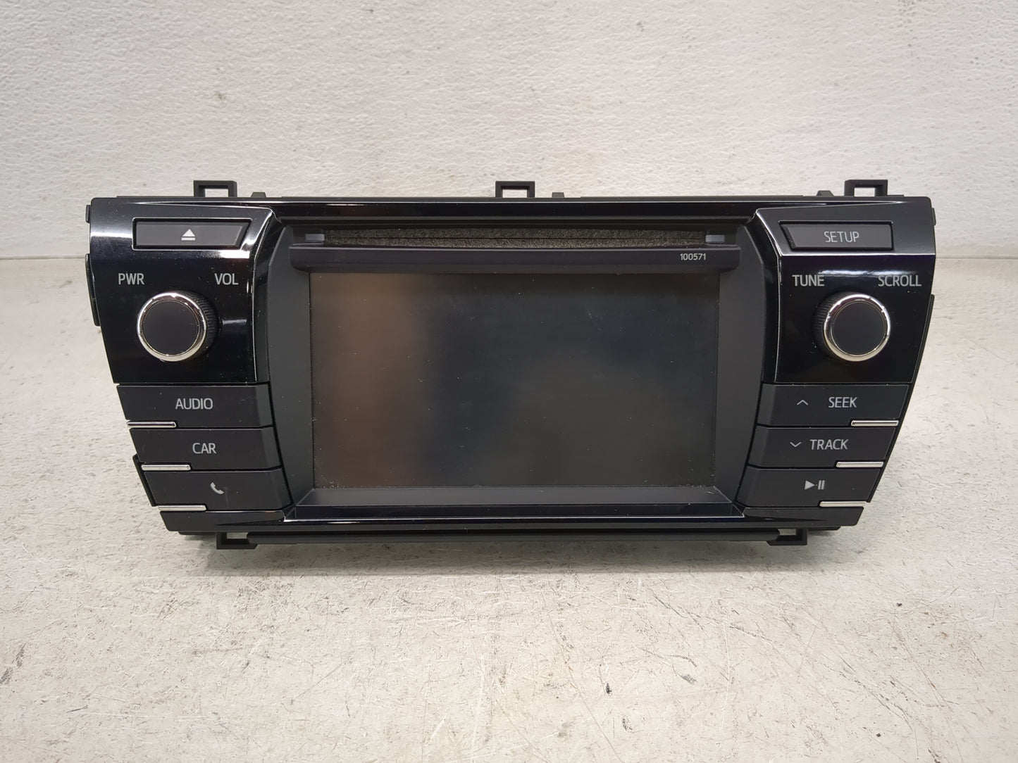 2015-2016 Toyota Corolla Radio AM FM Cd Player Receiver Replacement P/N:86140-02470 139000-0380C101 Fits Fits 2015 2016 OEM 