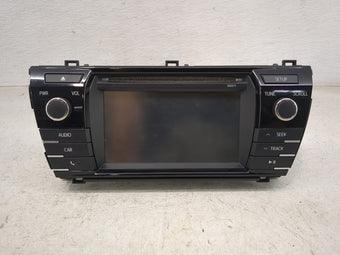 compare product 2015-2016 Toyota Corolla Radio AM FM Cd Player Receiver Replacement P/N:86140-02470 139000-0380C101 Fits Fits 2015 2016 OEM Used Auto Parts