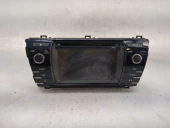 compare product 2015-2016 Toyota Corolla Radio AM FM Cd Player Receiver Replacement P/N:86140-02470 139000-0380C101 Fits Fits 2015 2016 OEM Used Auto Parts