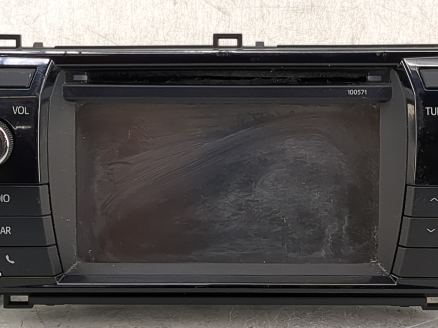2015-2016 Toyota Corolla Radio AM FM Cd Player Receiver Replacement P/N:86140-02470 139000-0380C101 Fits Fits 2015 2016 OEM 