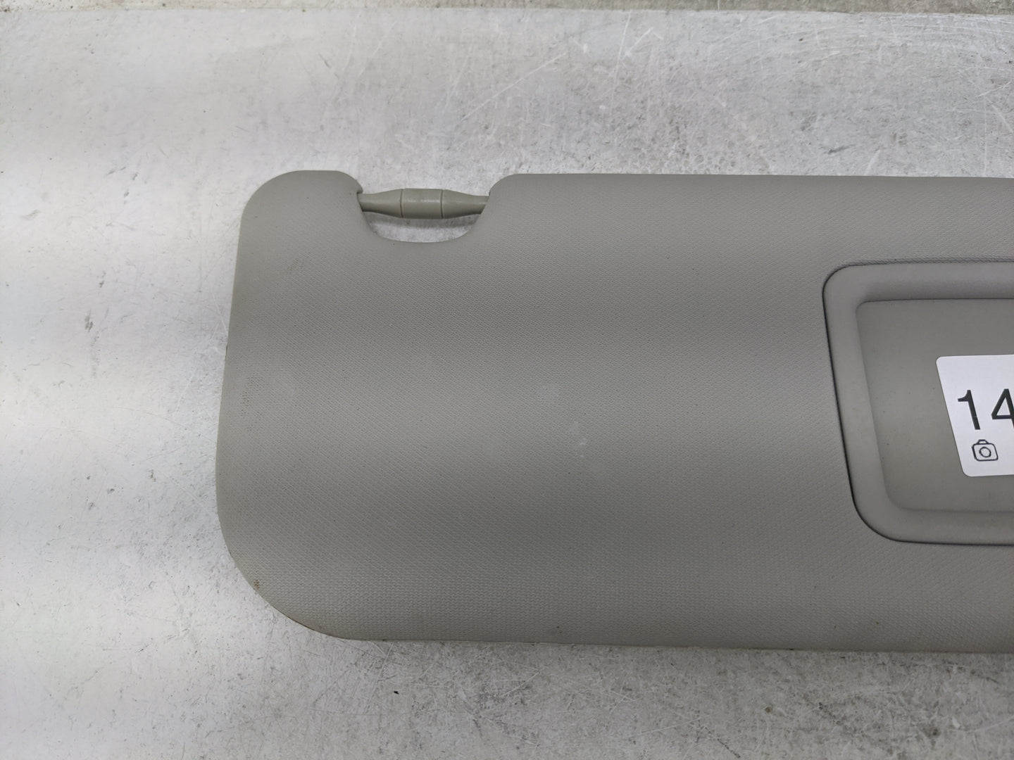 2014-2016 Toyota Corolla Sun Visor Shade Replacement Passenger Right Mirror Fits Fits 2014 2015 2016 OEM Used Auto Parts - O